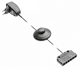 Блок питания для светодиодных клипс 220/12V 1,5W, IP20, максимально 5 клипс 0,25W, дистрибьютер, провод 2м с выключателем ножным (LD-ZSKL15-00) Блок питания для светодиодных клипс 220/12V 1,5W, IP20, максимально 5 клипс 0,25W, дистрибьютер, провод 2м с выключателем ножным (LD-ZSKL15-00)