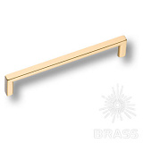 Ручка рейлинг модерн, матовое золото 128 мм (6765-200)