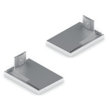 Заглушка торцевая для верхней направляющей NEW 4 ВПД, Хром матовый (2 шт.) (FH0040.VR000.SL000.CO) Заглушка торцевая для верхней направляющей NEW 4 ВПД, Хром матовый (2 шт.) (FH0040.VR000.SL000.CO)