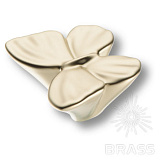 Ручка кнопка Бабочка, золото (F1G)