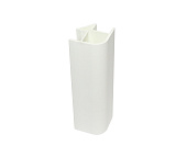 Угол для цоколя 90° универсальный, 150 мм, цвет белый глянец (B42464)