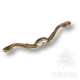 Ручка скоба с кристаллами эксклюзивная коллекция, античная бронза 192 мм (275-192-Antik) Ручка скоба с кристаллами эксклюзивная коллекция, античная бронза 192 мм (275-192-Antik)