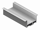 Nova, Рамка средняя открытая, матовый хром, 5,4 м, анод. (NB0485.VP540.SLMAN.CJ) Nova, Рамка средняя открытая, матовый хром, 5,4 м, анод. (NB0485.VP540.SLMAN.CJ)