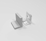 Навес L-образный в сборе, серый Нагрузка до 50 кг (FS003/GR)