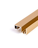 Верхний горизонтальный профиль для узкой системы, золото матовое, 5,8 м (254P/GM)