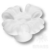 Ручка кнопка Крестик композит, белый (Г1W)