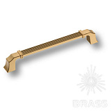 Ручка скоба современная классика, матовая латунь 160 мм (546-160-Champagne Gold)