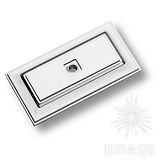 Подложка для мебельных ручек модерн, глянцевый никель (3040 0050 PN)