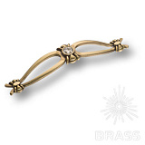 Ручка скоба с кристаллами эксклюзивная коллекция, античная бронза 160 мм (274-160-Antik) Ручка скоба с кристаллами эксклюзивная коллекция, античная бронза 160 мм (274-160-Antik)