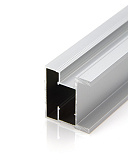 Cимметричный профиль-ручка Style, цвет матовый хром, 5,4 м (373/SM) Cимметричный профиль-ручка Style, цвет матовый хром, 5,4 м (373/SM)