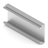 Профиль-крышка полки с подсветкой, Серебро матовое (DE0558.VP540.SLMAN.CJ)