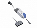 Блок питания для светодиодов 220/12V 12W, IP20,6хMINI AMP с проводами и дистрибьютером (LD-ZZAS12KD6) Блок питания для светодиодов 220/12V 12W, IP20,6хMINI AMP с проводами и дистрибьютером (LD-ZZAS12KD6)